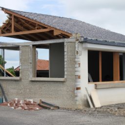 Extension de maison avec chambre d'amis Agen